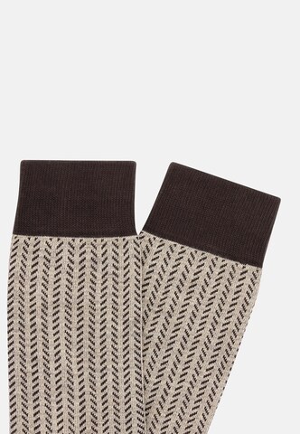 Chaussettes Boggi Milano en beige