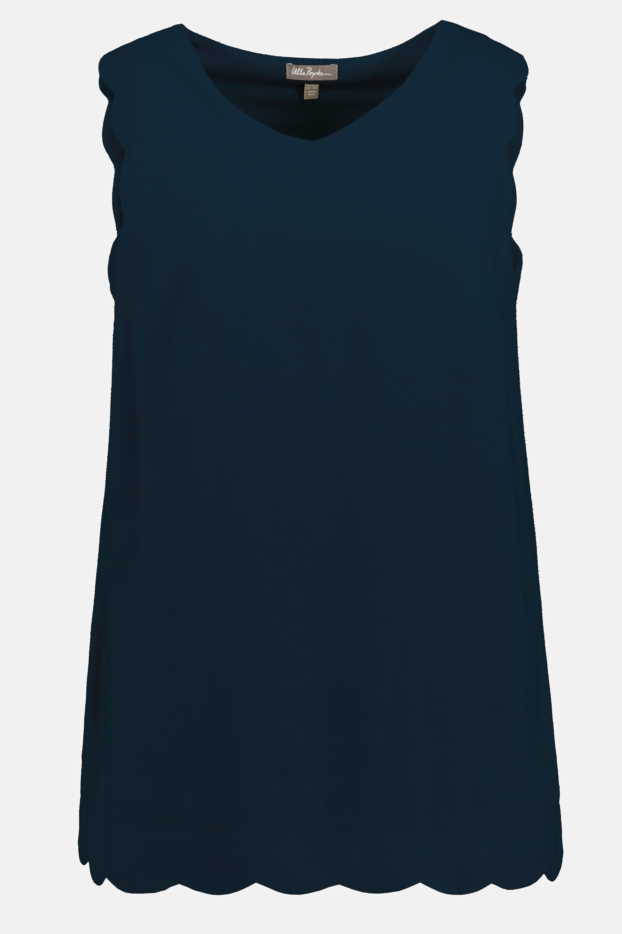 Frauen Große Größen Ulla Popken Top in Marine - FJ14390 Frauen Große Größen Ulla Popken Top in Marine - FJ14390