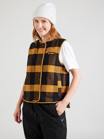 COLUMBIA Sports vest 'High Cascades' in Yellow: front