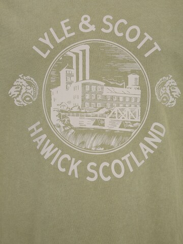 Lyle & Scott Big&Tall T-Shirt 'HAWICK' in Grün
