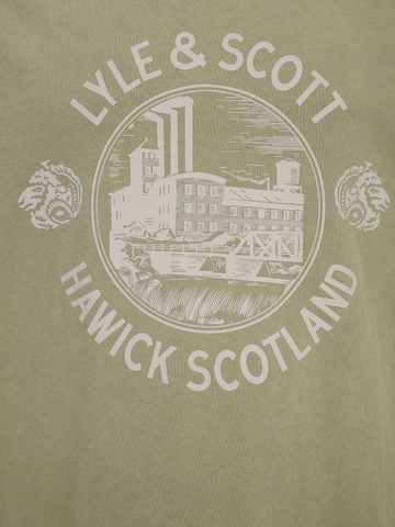 Maglietta 'HAWICK' di Lyle & Scott Big&Tall in verde