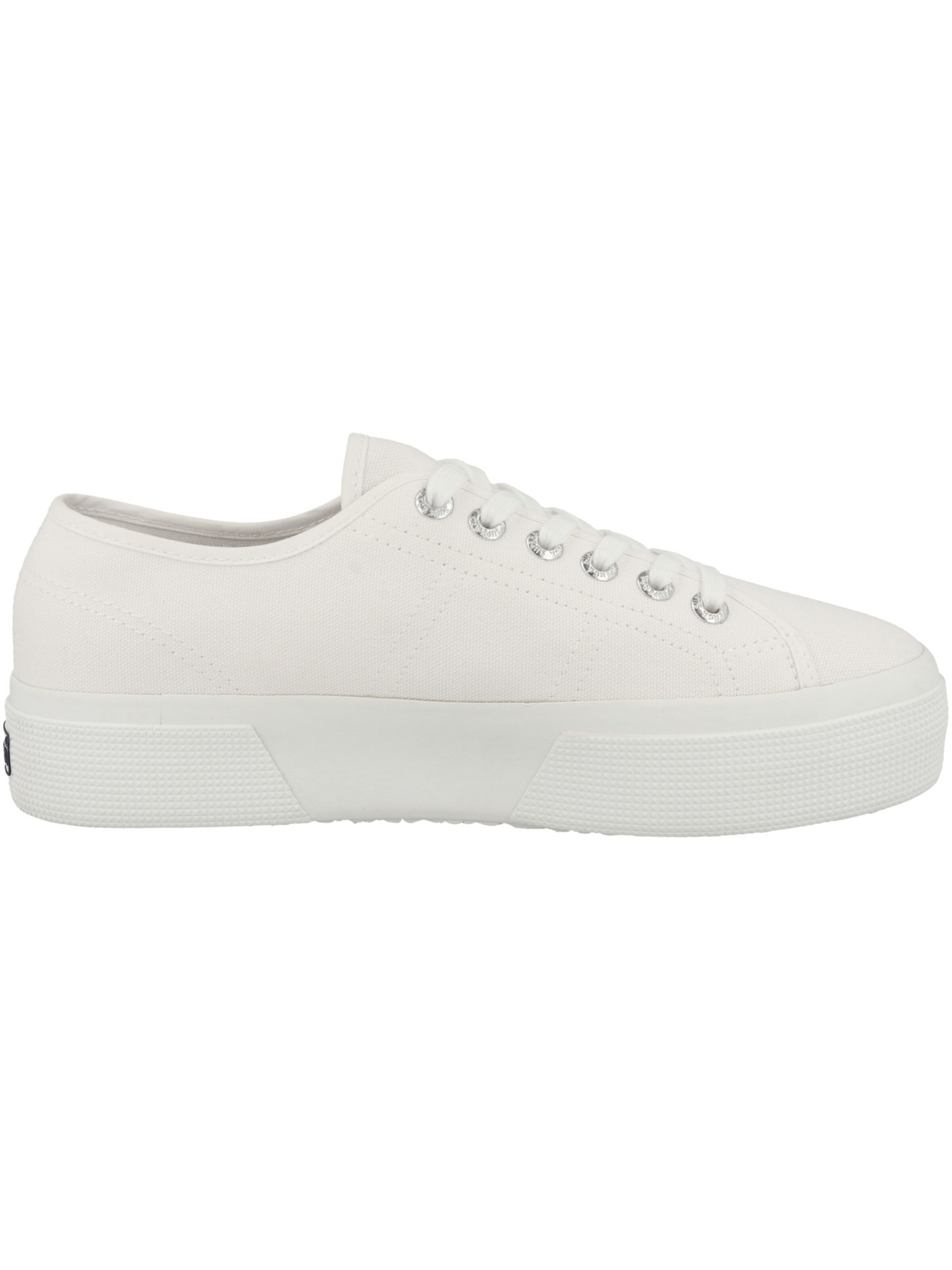 SUPERGA - Sapatilhas baixas '3740 Platform Leggera' em branco