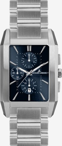 Jacques Lemans Analog Watch in Silver: front