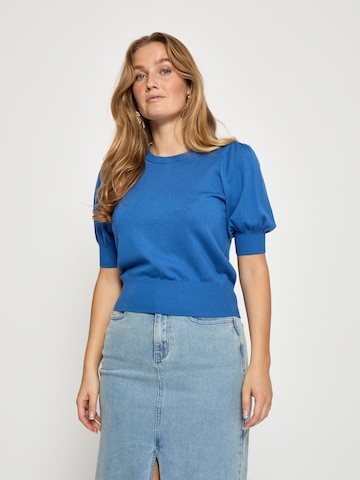 minus Pullover 'Liv' in Blau: Vorderseite