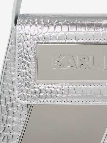 Borsa a spalla di Karl Lagerfeld in argento
