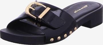 Tamaris Pantolette in Schwarz: Vorderseite