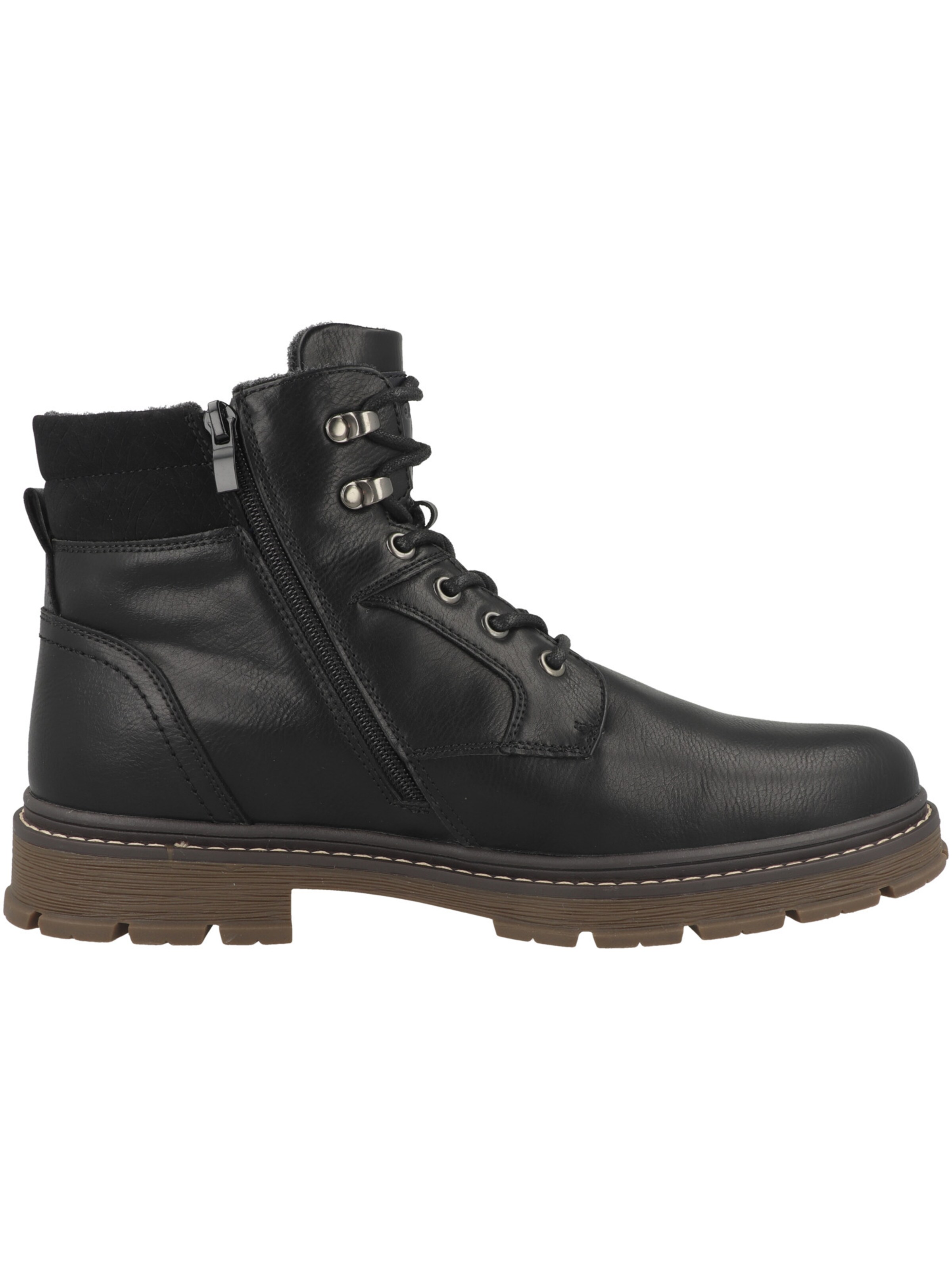 WRANGLER Lace-up boots ' Morgan ' in Black