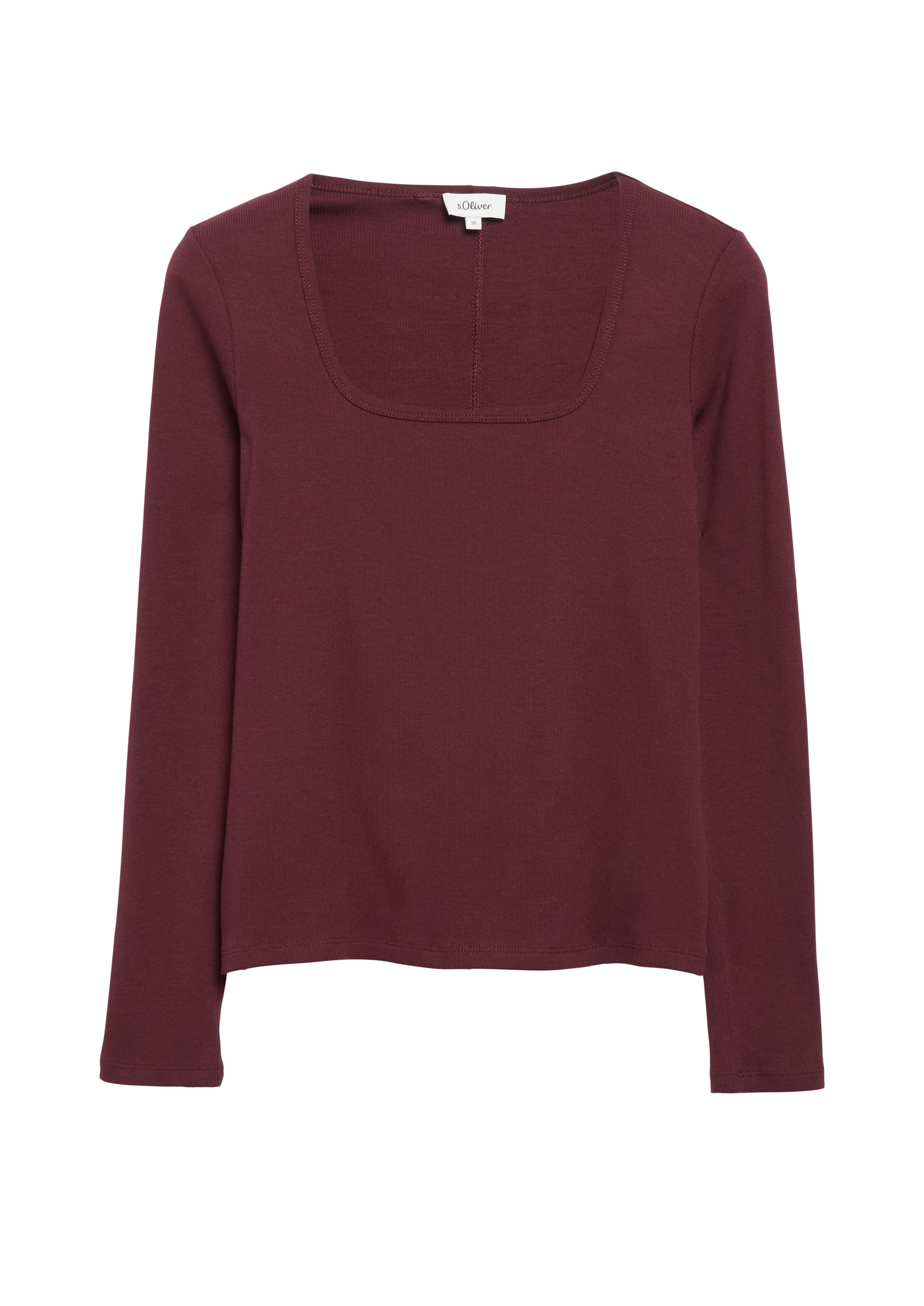 s.Oliver Shirt in Rood: voorkant