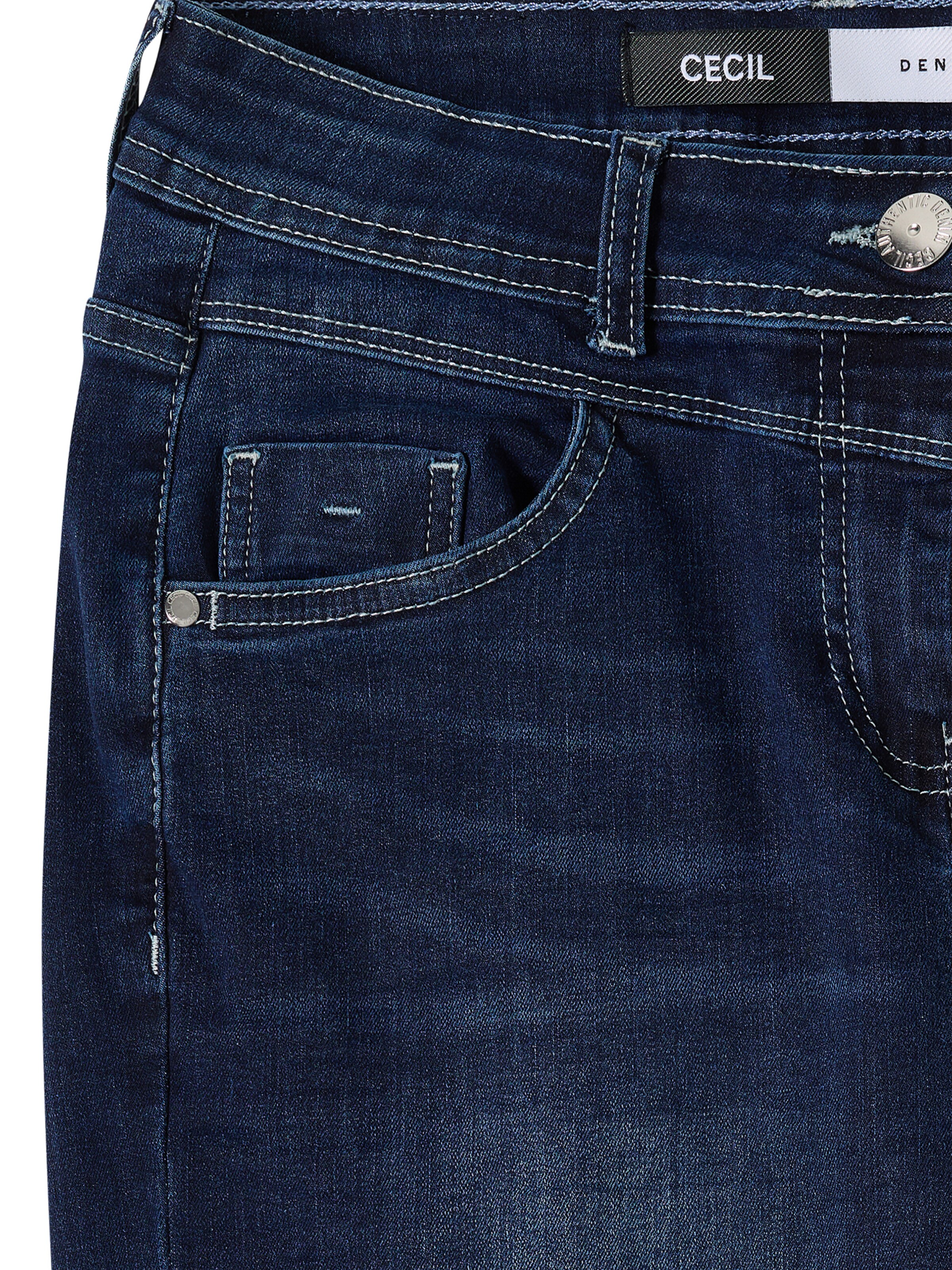 CECIL Boot cut Jeans 'Toronto' in Blue