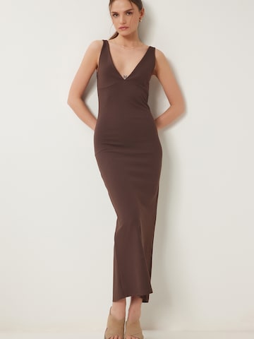 Happiness İstanbul - Vestido en marrón