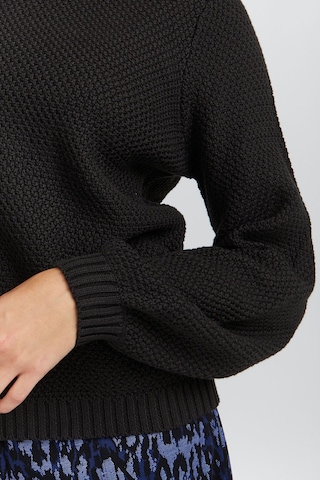 ICHI Sweater 'Noelle' in Black