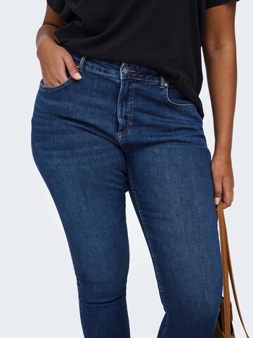 ONLY Carmakoma Skinny Farkut 'CARWILLY' värissä sininen