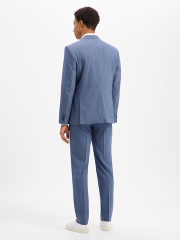 BENVENUTO Slim fit Suit 'Mario Messina' in Blue