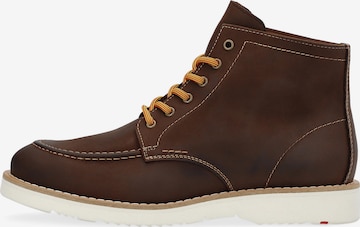 LLOYD Lace-Up Boots 'Denier' in Brown: front