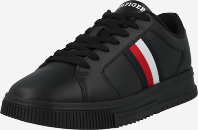 TOMMY HILFIGER Platform trainers 'Supercup Essential' in Navy / Red / Black / White, Item view