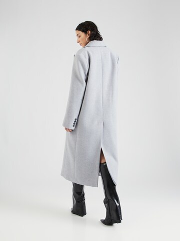 TOPSHOP Between-Seasons Coat in Grey