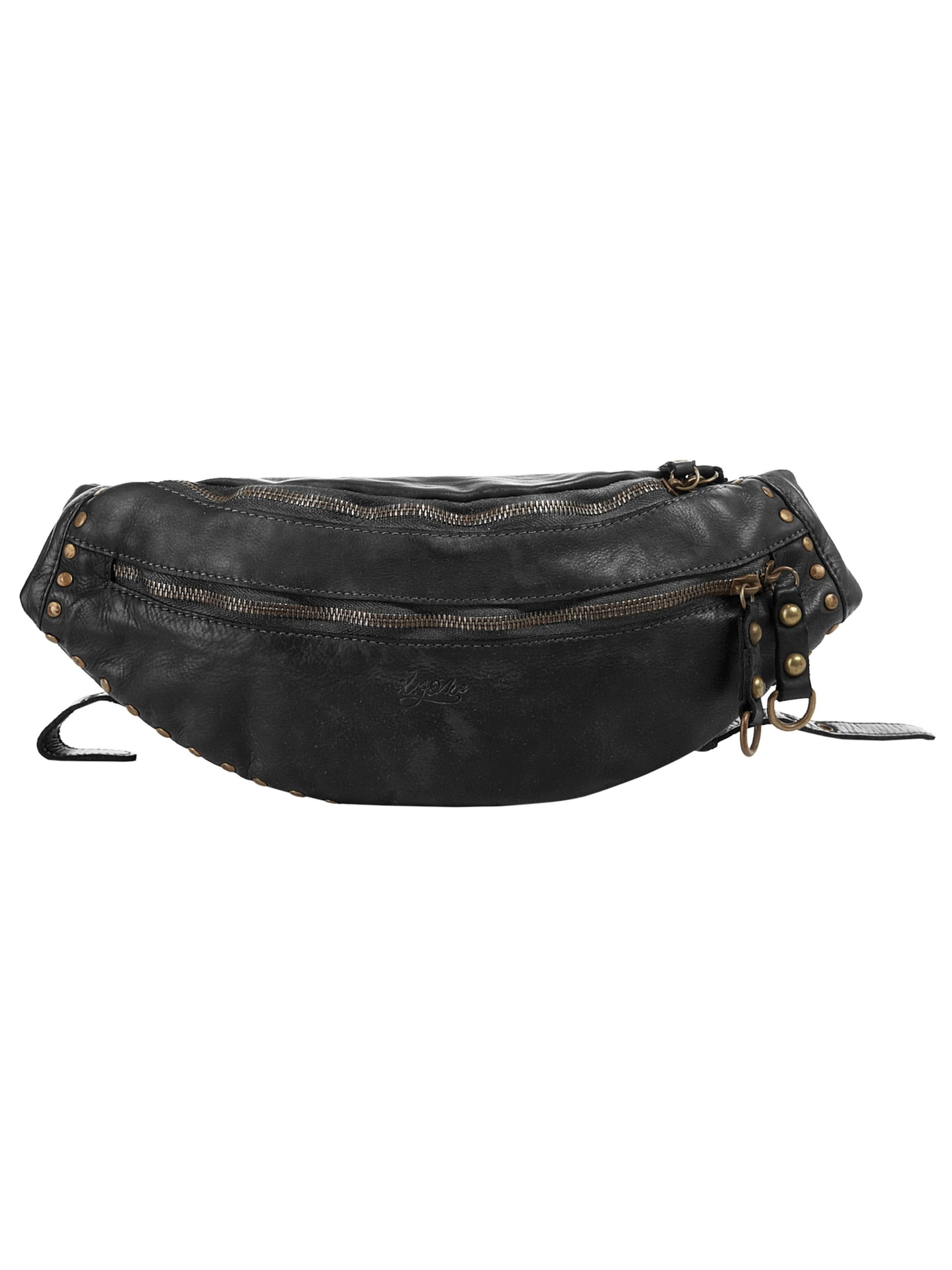 X-ZONE Crossbody Bag in Black: front