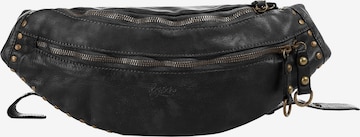 X-ZONE Crossbody Bag in Black: front