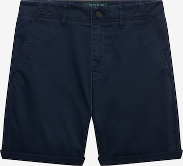 Superdry & Co Regular Chino in Blauw: voorkant