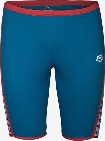 Maillot de bain de sport 'ICONS JAMMER' ARENA en bleu : devant