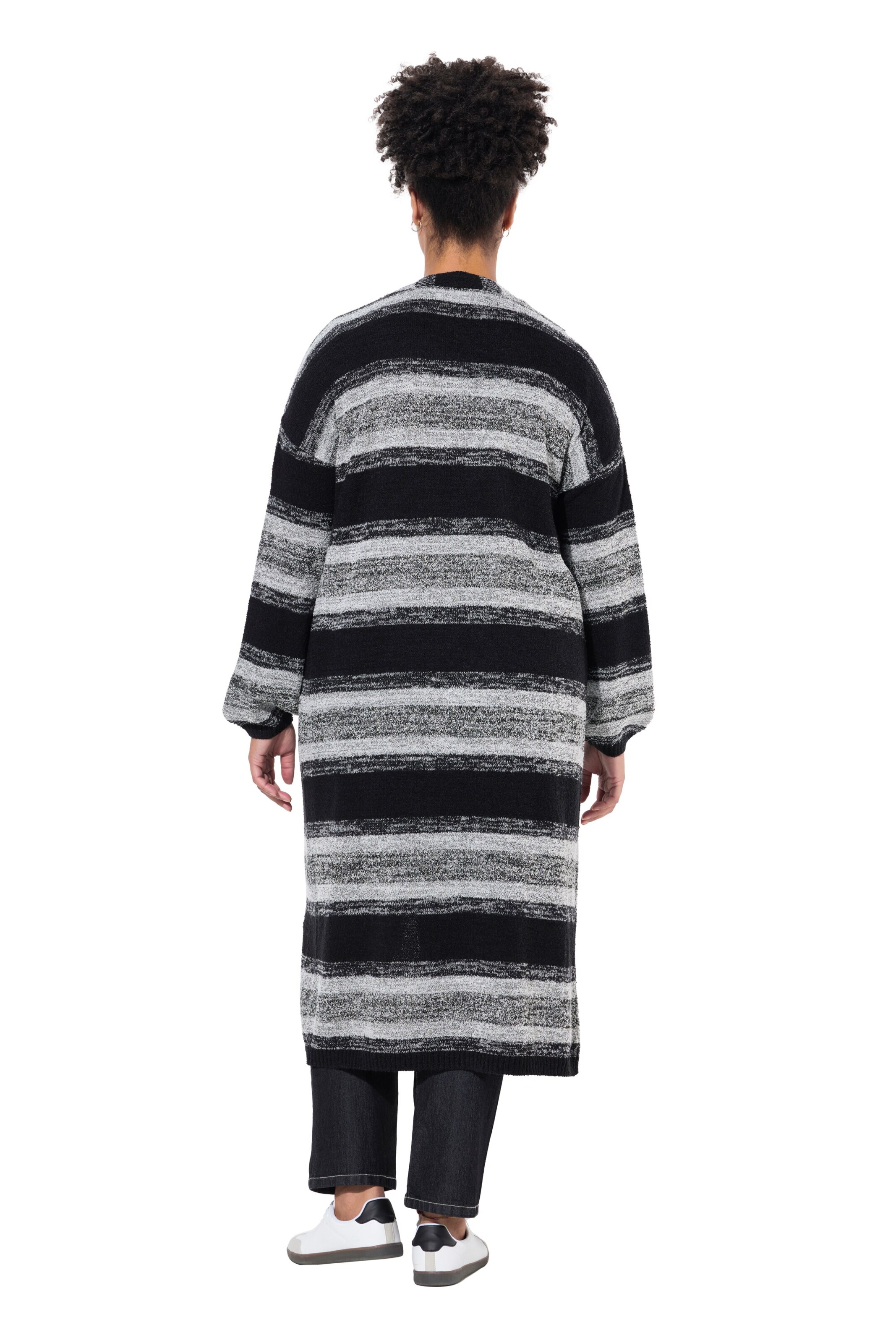 Janet & Joyce Strickjacke in Schwarz