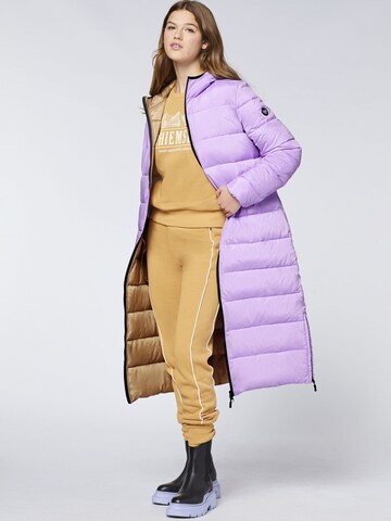 CHIEMSEE Winter Coat in Purple