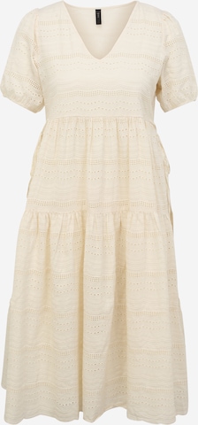 Robe 'Eva' Y.A.S Petite en blanc : devant