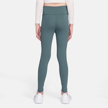NIKE Skinny Leggings 'DF' in Blue: front