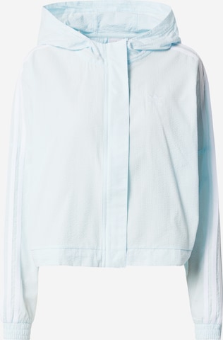 Veste mi-saison 'Adicolor Classics Poplin ' ADIDAS ORIGINALS en bleu : devant