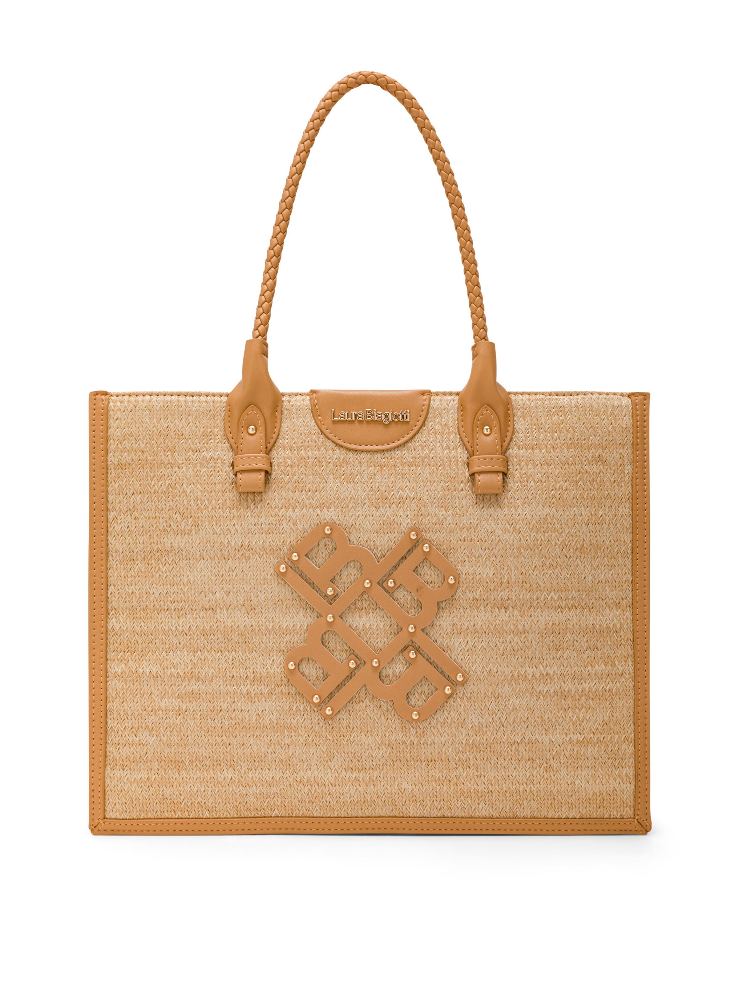 Shopper 'Bandy 1' di Laura Biagiotti in marrone: frontale