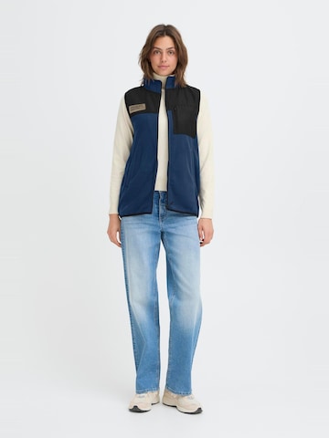 Oxmo - Colete ' OXNETE FLEECE ' em azul