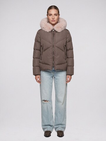 Veste d’hiver 'SNOW 316' BLONDE No. 8 en marron