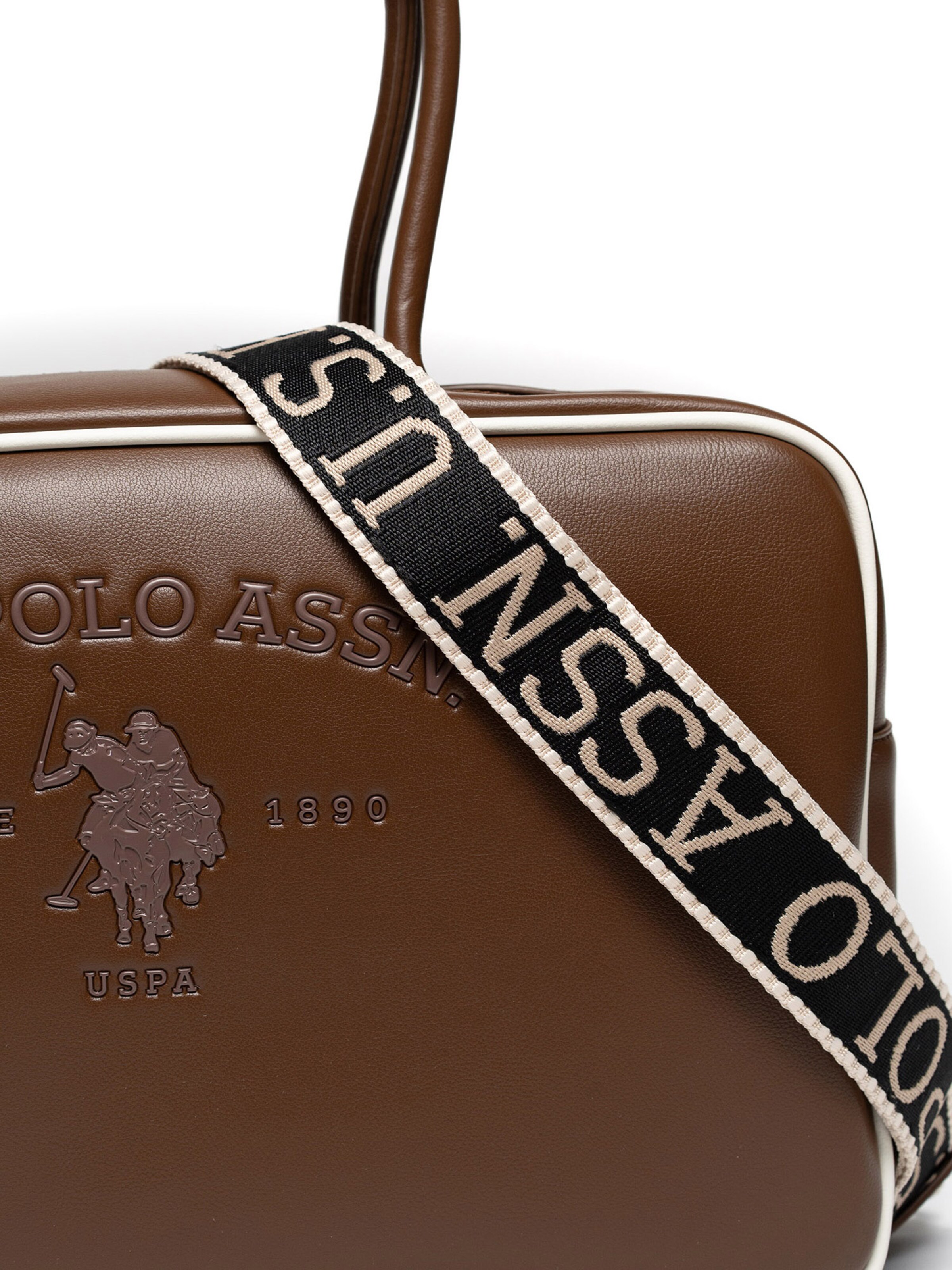 Borsa a mano di U.S. POLO ASSN. in marrone
