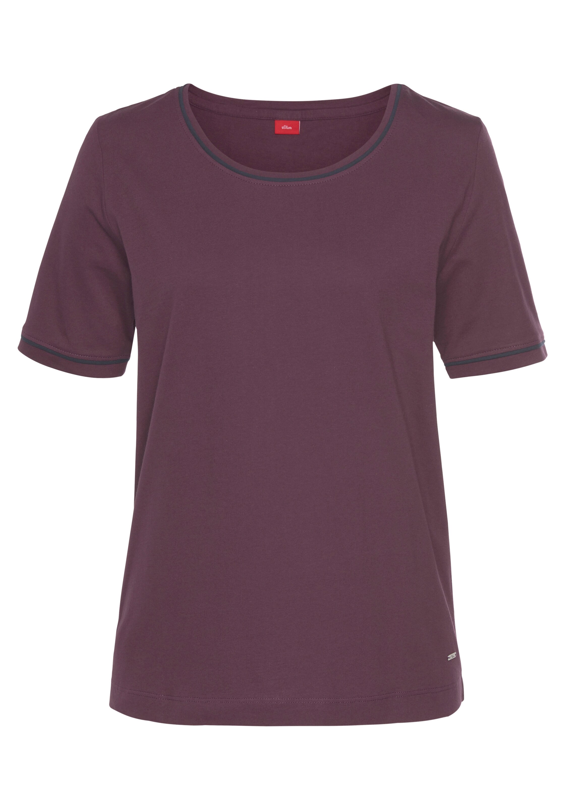 s.Oliver Tričká na spanie - Červená: predná strana