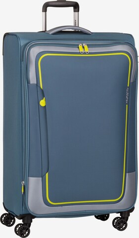American Tourister Cart 'Pulsonic Spinner 80 EXP' in Grey: front