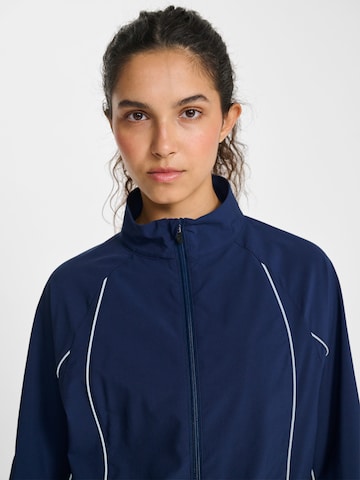 Hummel Sports sweat jacket 'Pulse' in Blue
