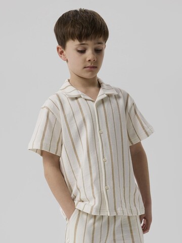 Coupe regular Chemise NAME IT en blanc : devant