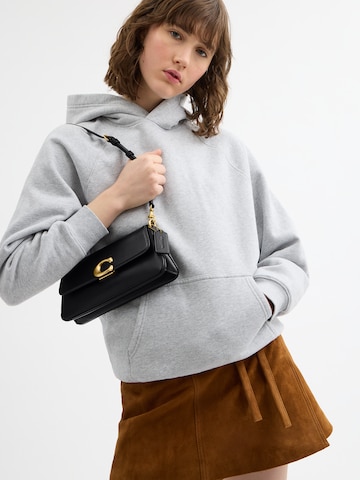 COACH Schultertasche in Schwarz