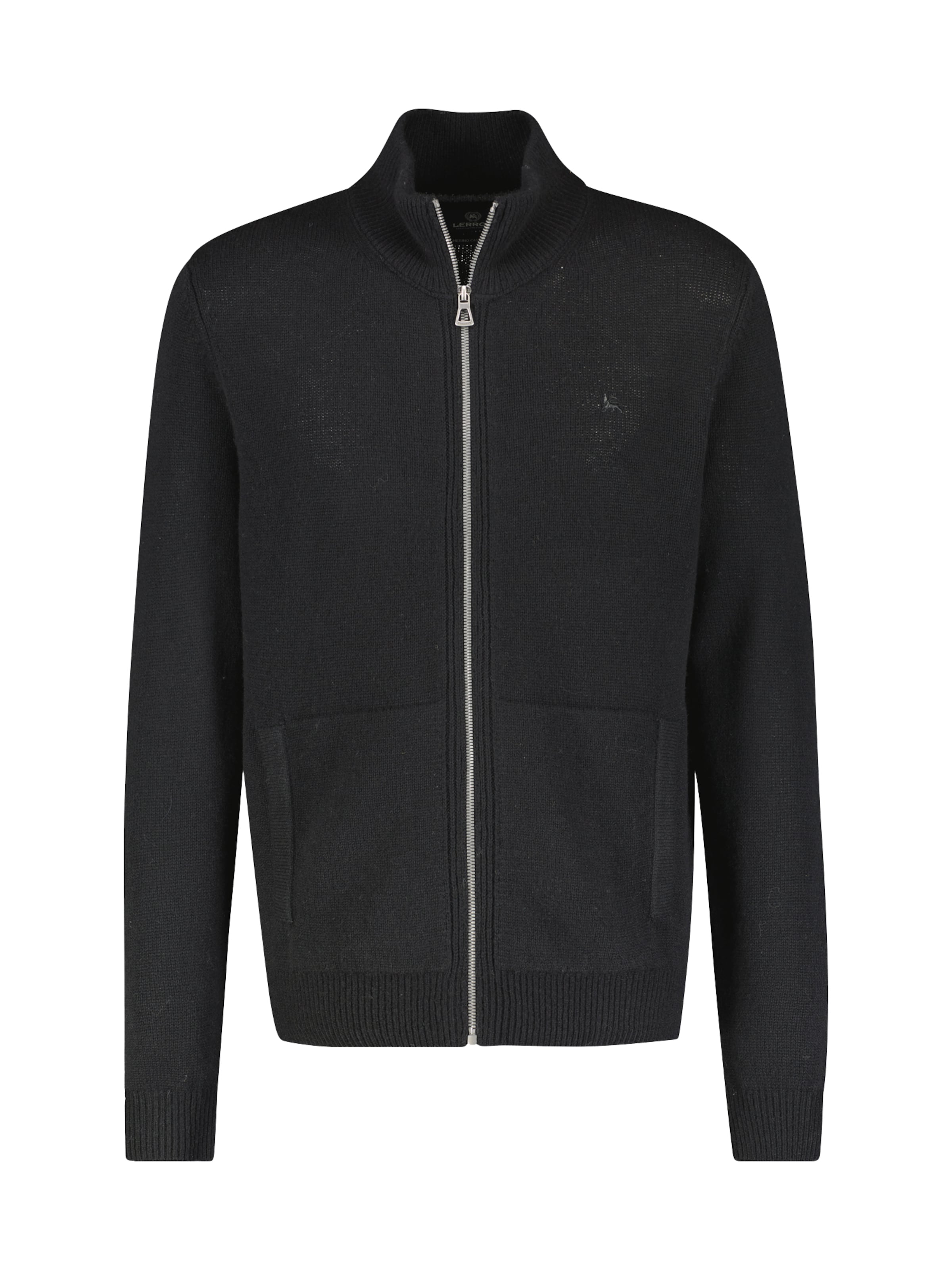 LERROS Strickjacke in Schwarz: Vorderseite