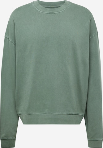 TOPMAN Sweatshirt in Green: front
