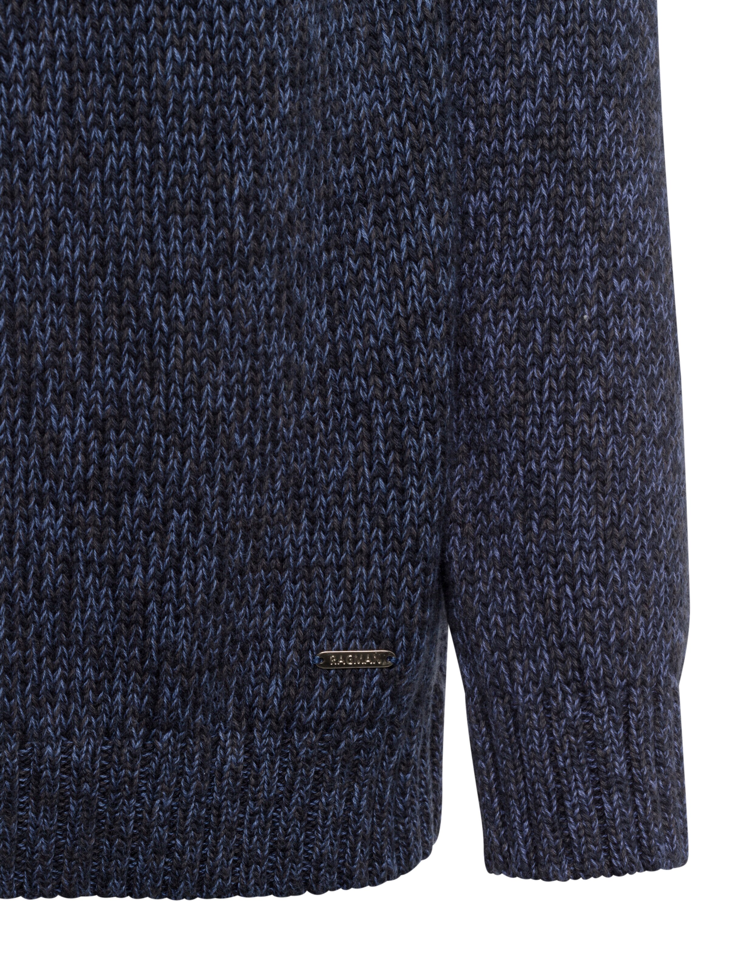 Ragman Pullover in Blau