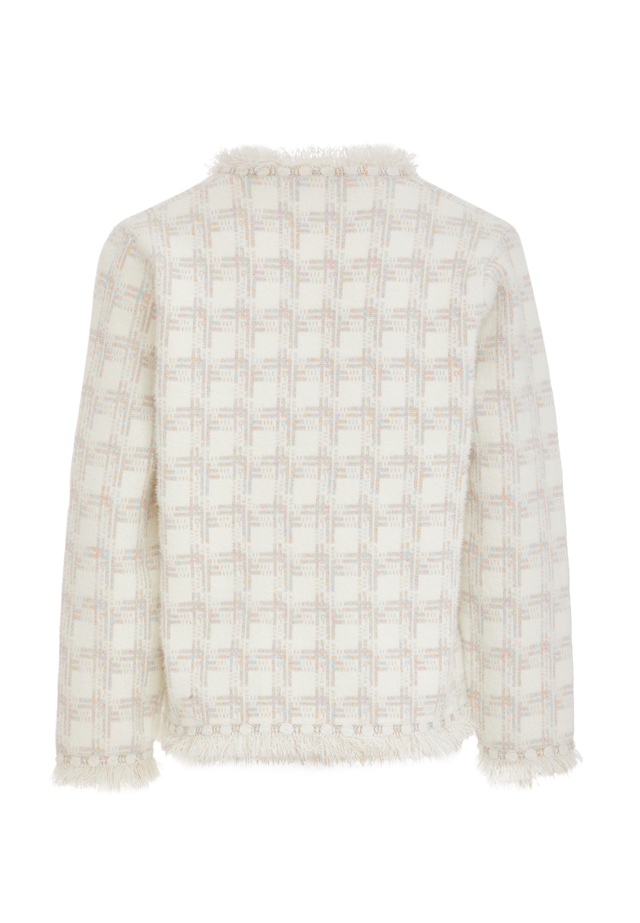 YASANNA Gebreid vest in Wit