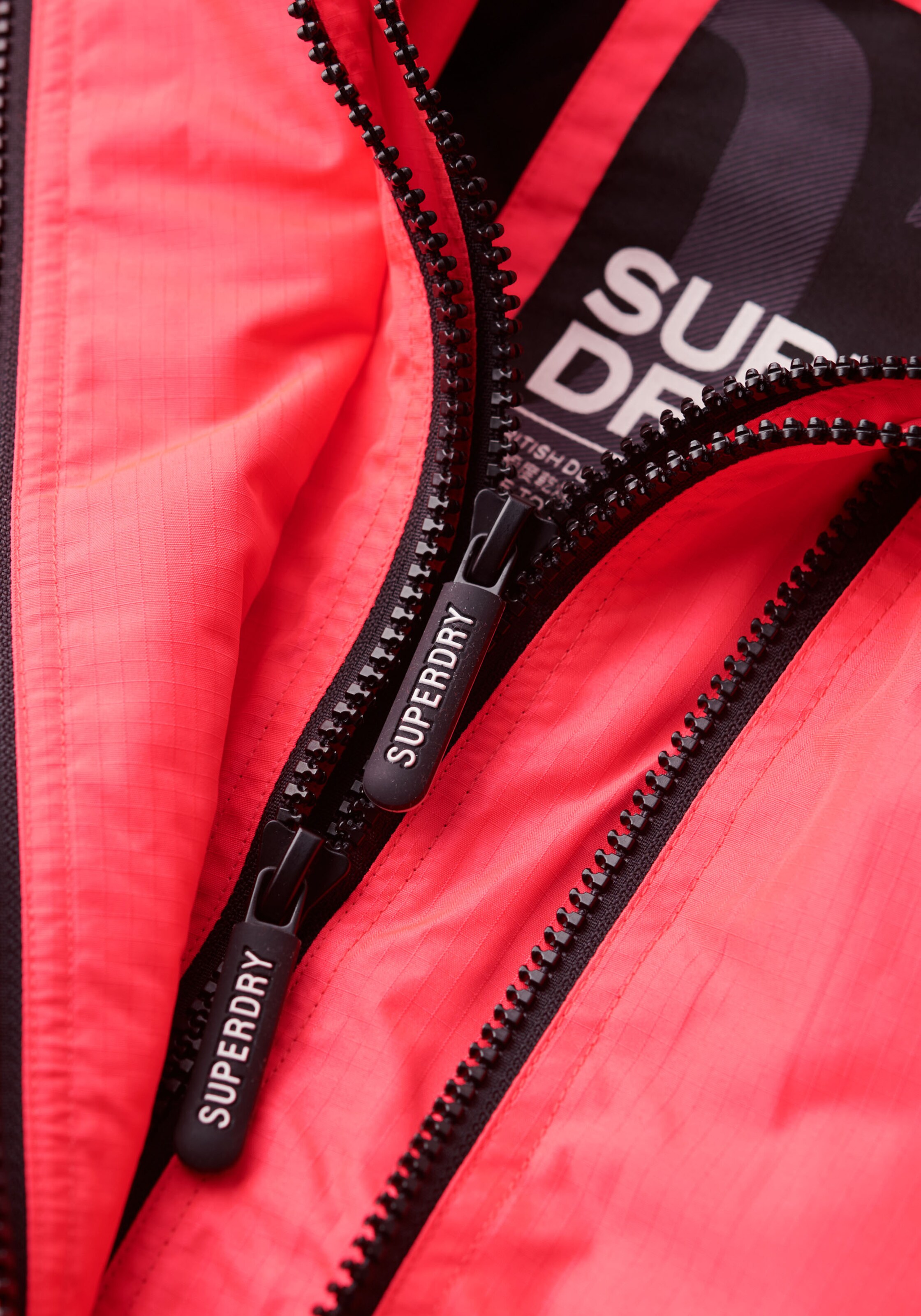 Superdry Winter Jacket 'Mountain' in Pink