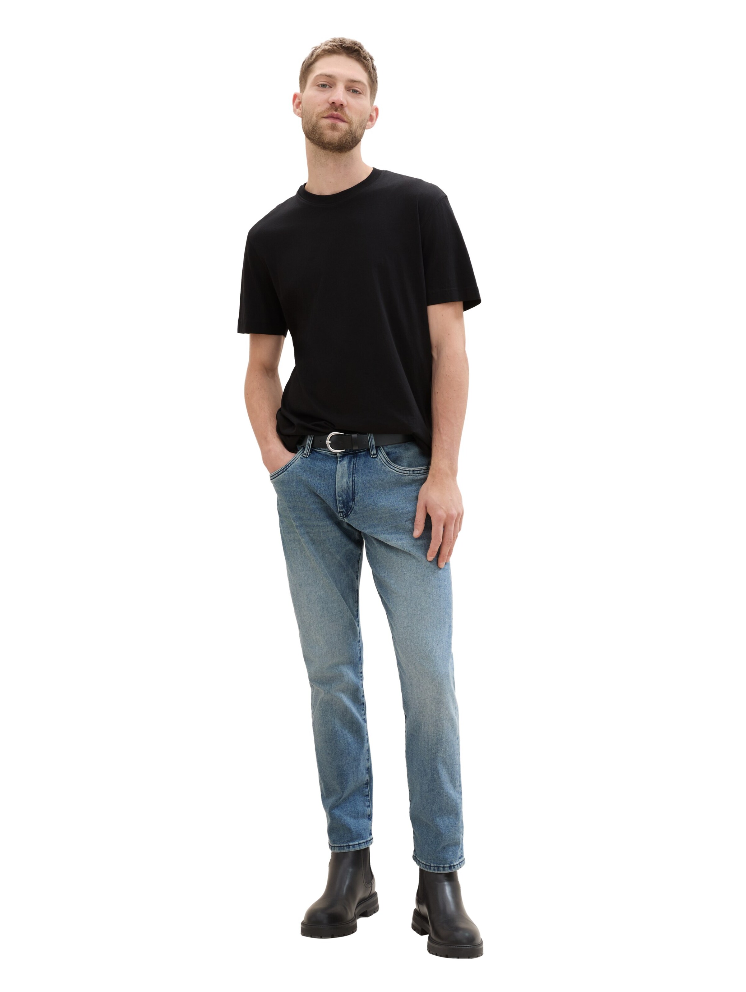 TOM TAILOR T-Shirt in Schwarz