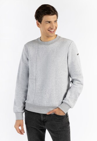 DreiMaster Vintage Sweatshirt in Grey: front