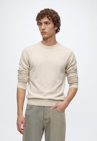 JACK & JONES Pullover 'JJEPERFECT' in Beige