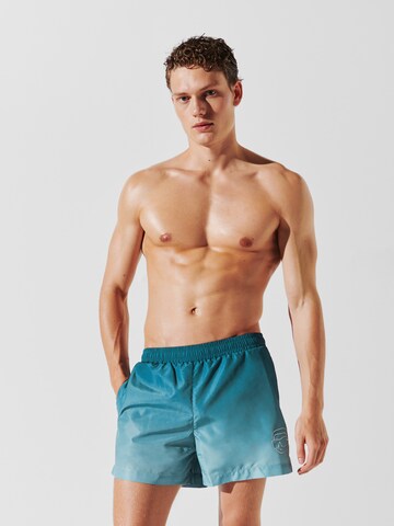 Pantaloncini da bagno di Karl Lagerfeld in blu: frontale