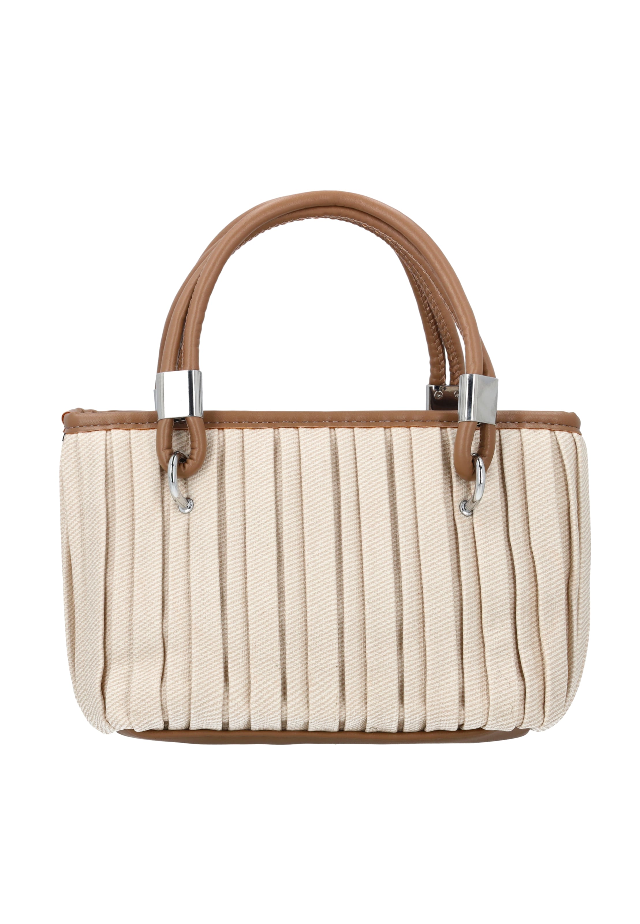 Usha - Bolso de mano en blanco: frente