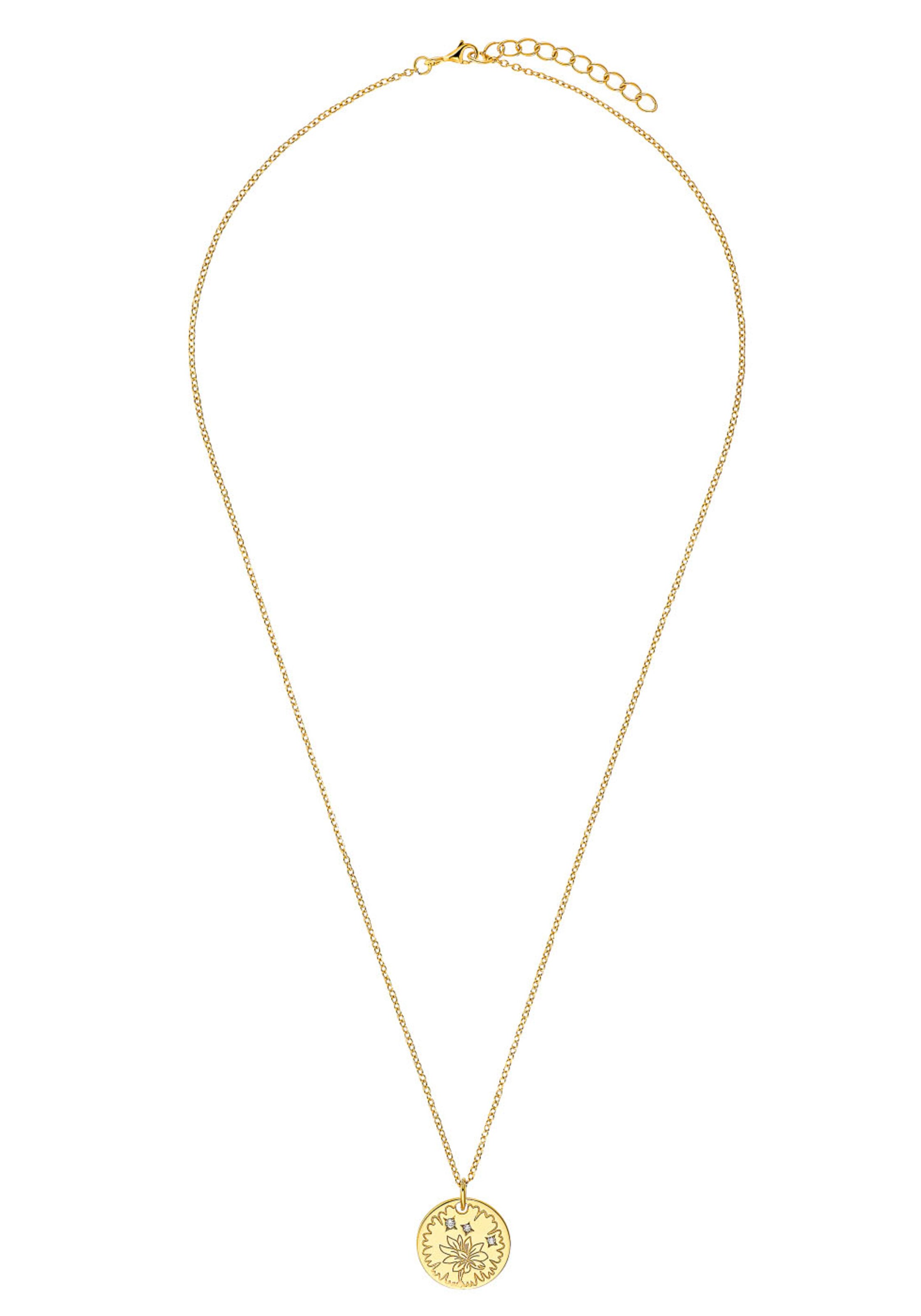 AMOR Kette in Gold: Vorderseite