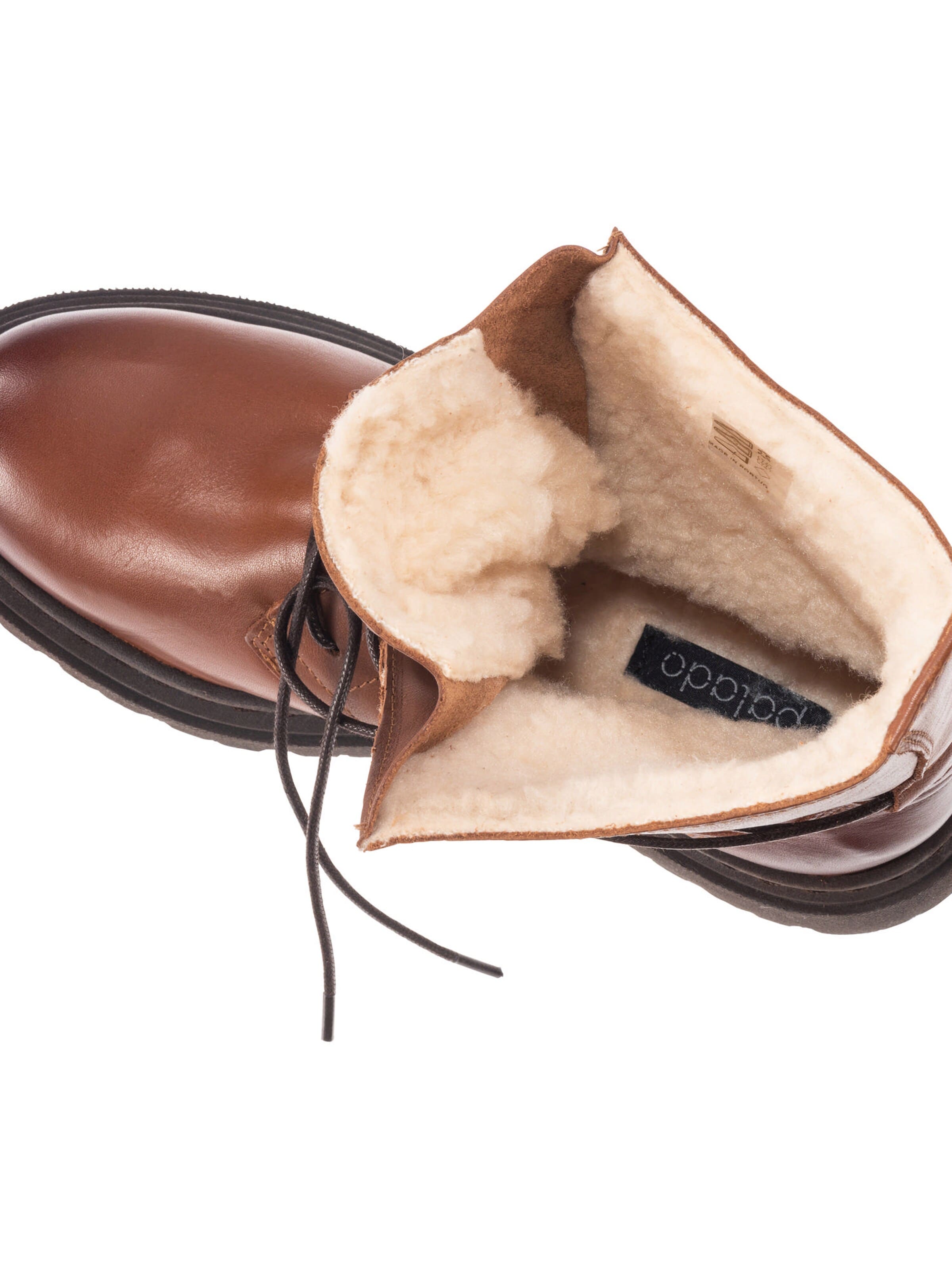 Palado Schnürstiefelette 'Kasos'‌‌‌‌ in Braun